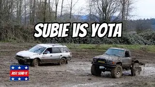 Mud Racing, Battle Wagon vs Wheeler