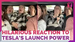 Passenger's React To Tesla's Insane Launch And Speed