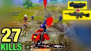 Duo vs Squad Rush Gameplay 27 kills Gameplay Chicken dinner #merlinyt #bgmi #pubg #iphone #freefire