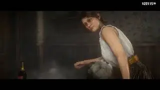 Unexpected Calm After Chaos | Valentine Hotel Bath With A HOT CHICK | RDR2