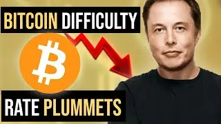MASSIVE BITCOIN DIFFICULTY RATE DROP🚀 CHINA'S CRYPTO CRACKDOWN CONTINUES🚀 BITCOIN PRICE PREDICTION🚀