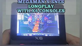 Megaman X SNES Longplay with X6 Game Console