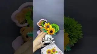 Mini lego bricks bunga matahari | #racunbelanja