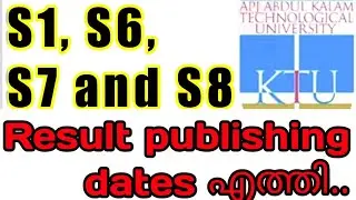 KTU Exam News Today / Results Publishing Estimated Dates വന്നു /#ktu #Ktu exam news /@Nanmamaram