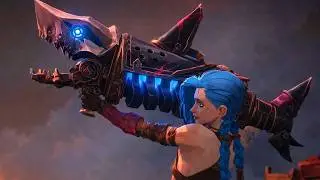 Jinx Rocket Scene (Council Attack) | Arcane Finale | What Could Have Been (Lyrics) | Part 6/6