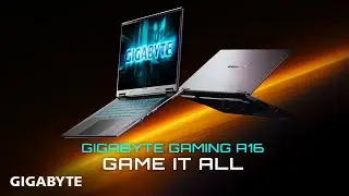 GIGABYTE Gaming A16: Με RTX 50 Series και cashback 100€!