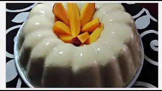 GELATINA DE TRES LECHES Y MANGO DE FRUTA NATURAL