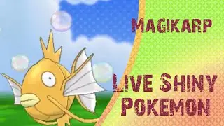 [Live] Shiny Magikarp at 99 Chain Fishing Encounters | Pokemon Y