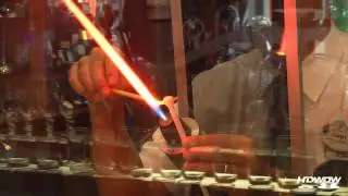 Walt Disney World Glassblowing Demonstration | Magic Kingdom | Walt Disney World 2008 | MouseMagicHD