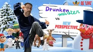 QE 'LIVE' TREATMENT: Drunken Master Clobbers Dunning-Kruger FlatTARDS (Part 'Duh')