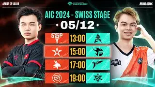 🔴 TRỰC TIẾP: BANMEI GAMING vs SUPER HEAVY | SWISS STAGE - AIC 2024 | NGÀY 05/12