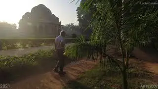 Muhammad Shah Sayyid Tomb -7 (4K Tour -New Delhi 2021 -Lodhi Garden)