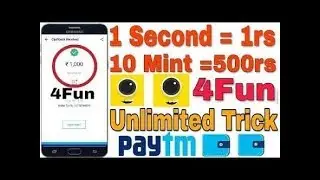 4FUN App Auto Click Unlimited Tricks/Script Daily self income from whatsapp  in hindi