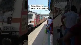 Chandigarh Bandra Express #train #railway#travel Please Subscribe