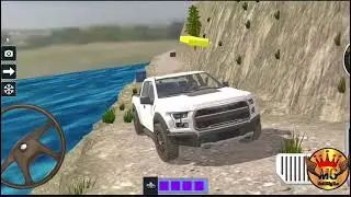 😱 Extreme Offroad Logging Truck Challenge! Muddy Pickup Stuck in Mountain Roads | 4K Gameplay