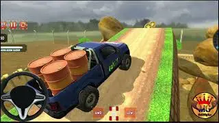 Pickup Truck Simulator Game 3D - 4x4 Pickup Trucks on offroad Trucks Level #7