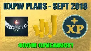 DXPW Plans Sept 2018 [Runescape 3]