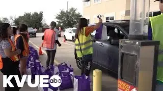 Nonprofit HABLA hosts holiday food distribution event for Austin families ahead of Thanksgiving