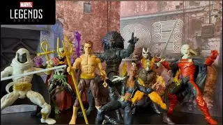 Marvel Legends Strange Tales Complete Wave Plus Blackheart BAF Review