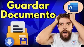 ✅ C&oacute;mo GUARDAR un Documento de WORD por Primera Vez | Curso b&aacute;sico de Word 💻