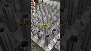 Aluminum conveyor support legs