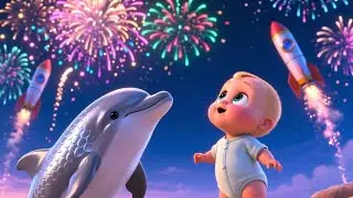 Baby&rsquo;s July Fireworks Pier | Fun Independence Fireworks Song for Kids | Nursery Rhymes in English