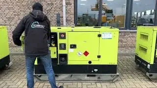 Gesan DPR 20 Perkins Leroy Somer 20 kVA Silent Rental generatorset stocknr 6176
