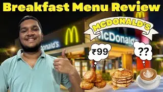 McDonald&rsquo;s Breakfast Menu Review ☕️🍔 | Honest Food Review Vlog 