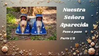 Aprende a tejer Nuestra Se&ntilde;ora Aparecida en crochet parte 1/2