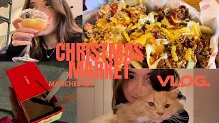 christmas market Manchester vlog| biraz sohbet, biraz kargo, boll boll gezelim 