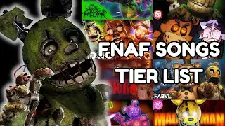 🔴FNAF Songs Tier List - THE RETURN