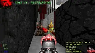 Doom 2 Sign of Torment Map 14 : Alteration ( Ultra Violence 100% )