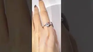 White gold oval cut engagement rings#shorts #jewellery #youtubeshorts