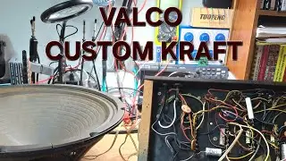 FIXED!🧵 Valco 1960's Custom Kraft Tube Guitar Amp