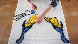 Perler Beads - WOLVERINE