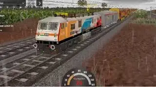 double decker Mumbai Central to Ayodhya Dham Indian train simulator game 
