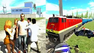 পার্ট 1🔥Trevor Started looting Our 🌆 Town | Indian Bikes Driving 3D 