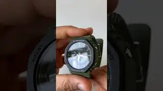 Casio G-Shock Casioak - Olive Green - Military Field Watch (GA-2110SU-3AER)