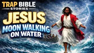 Jesus Moon Walking on Water | Jesus Walking on Water | Trap Bible Stories | Bible Stories