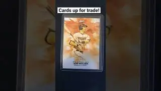 Cards up for trade! Plus David Cobb rookie auto patch @Joeywurtz13 #shorts
