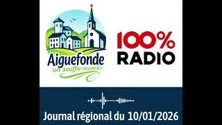 Interview radio 100% journal r&eacute;gional du 10/01/2026