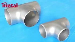 Stainless Steel Tee: Precision flow splitting, sanitary corrosion-resistant connector#tee #steel
