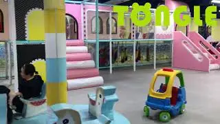 top supplier Toddler and kids daycare indoor exercise playground equipment with ball pool