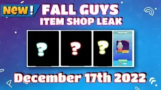 Fall Guys Item Shop  Leaked - December 17th 2022