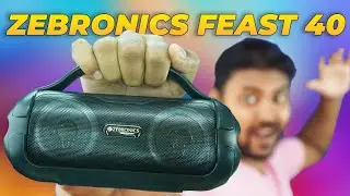 ZEBRONICS ZEB FEAST 40 | 8 Watts Stereo Speaker | BTv5.3