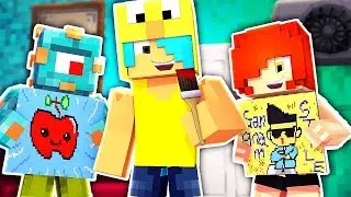 Pixel Painters in Minecraft with Dollastic and Microguardian
