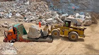 Hardworking Manufacturing Process of Mountain Truck Loading & Marbile Patti Making&rsquo;s