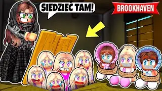 ZOSTAŁYŚMY UWIĘZIONE TU NA ZAWSZE PRZEZ NIĄ... na BROOKHAVEN w ROBLOX! TO KONIEC? 😲