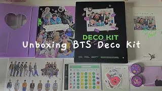 UNBOXING BTS DECO KIT 2022 ~| Nhật ký của Tiên Tiên