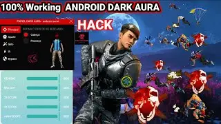100% Working FREE Fire🔥DARK AURA PANEL HACK Working tric Download APP Tric setting ON DARK PANEL ll 
